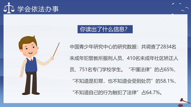 与法同行法制进校园PPT模板_第7页PPT效果图