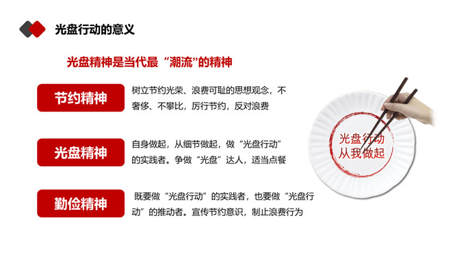 光盘行动反对浪费PPT模板_第12页PPT效果图