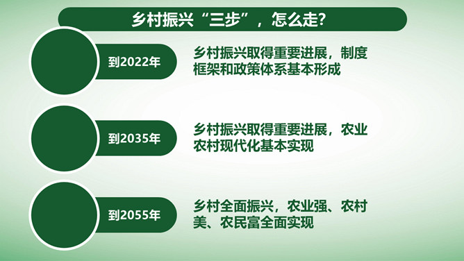 全面部署实施乡村振兴战略PPT模板_第6页PPT效果图