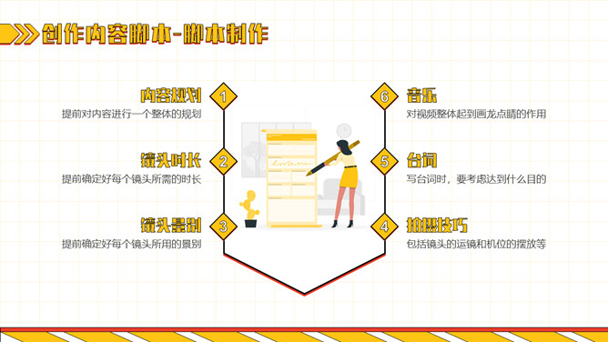 自媒体短视频制作运营策划PPT模板_第15页PPT效果图