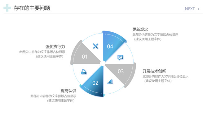 医院工作总结报告PPT模板_第13页PPT效果图