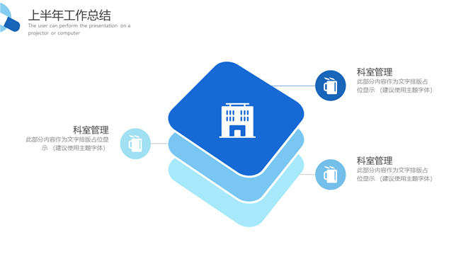 医院年终工作总结PPT模板_第4页PPT效果图