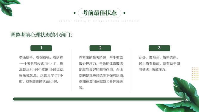 高考家长会PPT课件模板_第12页PPT效果图