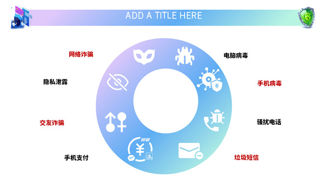 网络安全教育课件PPT模板_第15页PPT效果图