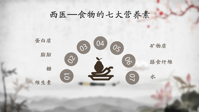 中医中药饮食与养生PPT模板_第3页PPT效果图
