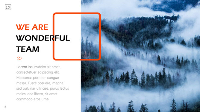 自然森林图文排版杂志风PPT模板_第11页PPT效果图