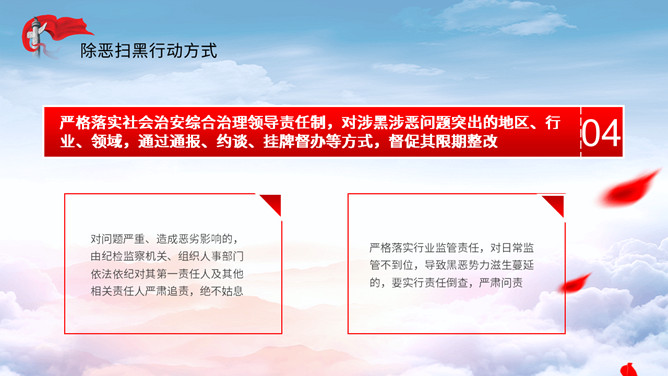 扫黑除恶社会安康PPT模板_第13页PPT效果图