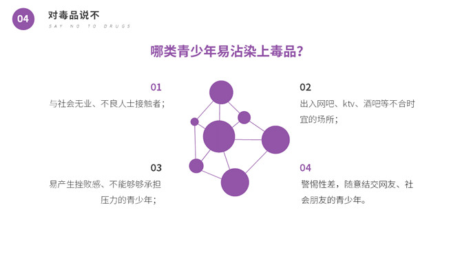 珍爱生命远离毒品教育PPT模板_第15页PPT效果图