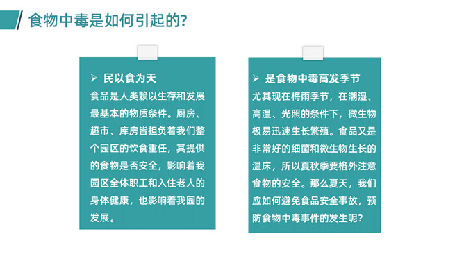 食物中毒怎么办PPT模板_第4页PPT效果图