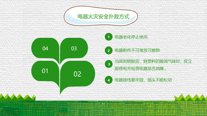 防触电安全用电班会PPT模板_第5页PPT效果图