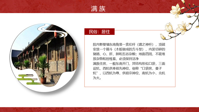 古书风格少数民族民俗介绍PPT模板_第7页PPT效果图