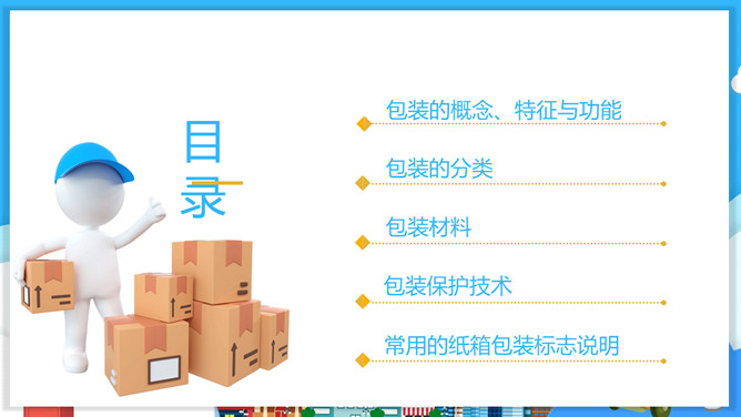 物流包装基本知识PPT模板_第1页PPT效果图